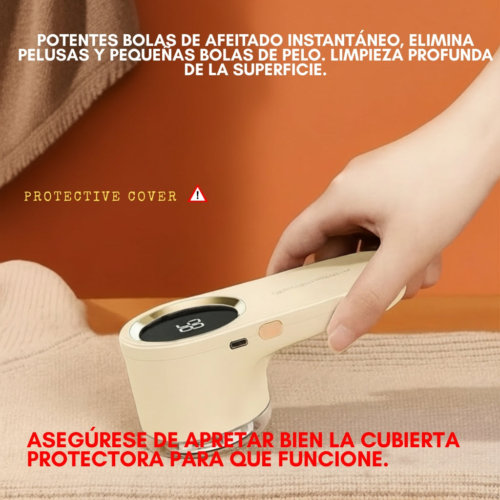 QuitaPelusas Eléctrico Portátil — Recargable USB