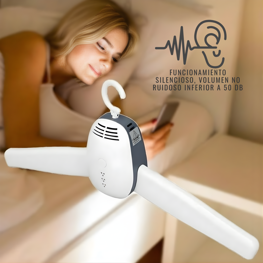 Secadora Portátil Ultra Silenciosa