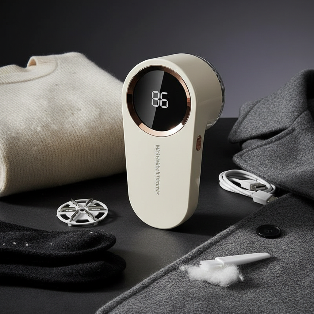 QuitaPelusas Eléctrico Portátil — Recargable USB